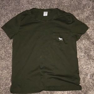 Pink Green Short Sleeve T-Shirt